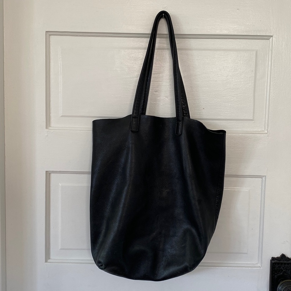 Baggu leather tote